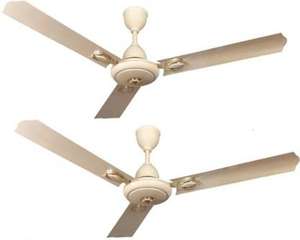 Ventilador de techo eléctrico moderno de metal para el hogar e industrial de 1200 mm con 3 aspas para uso comercial en hoteles y exteriores a un precio razonable - Product Image 1