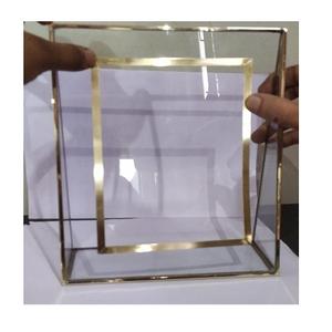 Set Of 3 Metal And Glass Wall Hanging <b>Photo</b> <b>Frame</b> With Deluxe Quality Square Shape <b>Photo</b> <b>Frame</b> For Hot Sale - Product Image 3