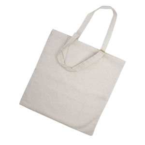 Wholesale Promotional Organic White Cotton Canvas Tote Bag - Product Image 1