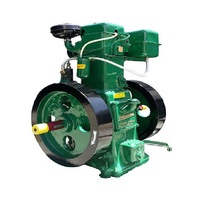 Nuevo Motor Diésel Refrigerado por Agua de Baja Velocidad Tipo Lister, Marca REEJA, 15-20 HP, Multifuncional para Uso en Granjas, Fábricas y Hogares, 1 Año de Garantía