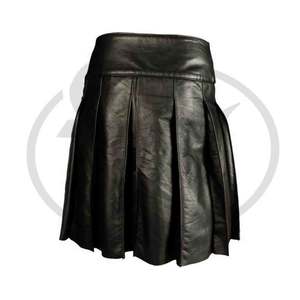 Cuero negro de último diseño, kilt con cuero sporran - Product Image 4