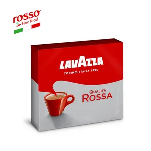 Lavazza กาแฟคุณภาพดีรอสซ่า,กาแฟคั่วบดขนาดกลาง250กรัม X 2กล่องผลิตในอิตาลี