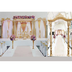 Mandap en bois sculpté à la main pour mariage, magnifique mandap en bois pour mariage, mandap et portail en bois sculpté pour mariage, design américain - Product Image 1
