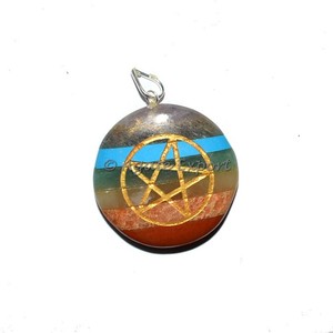 Colgante de Piedra Reiki Grabado Usai para Sanación, Amuleto de Gema Feng Shui para Coleccionistas de India - Product Image 6