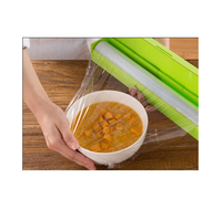 Film étirable pour emballage alimentaire à prix avantageux, PE souple, 100% sûr, qualité alimentaire, rouleau en plastique écologique