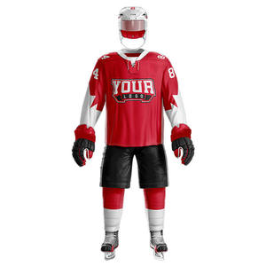 Camiseta de Hockey sobre hielo 100% poliéster, Jersey Reversible personalizado con cualquier logotipo - Product Image 6