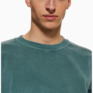 Sudaderas de cuello redondo Jersey en blanco Ropa de hombre Sudadera de cuello redondo en blanco con bolsillos Logotipo propio personalizado Hombres de alta calidad - Product Image 4