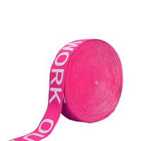 Haute ténacité 50 mm Nylon souple Jacquard tissé bande élastique boxer ceinture sangle pour caleçon avec logo personnalisé