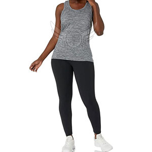 Venta caliente de las mujeres superior personalizado mujeres chaleco hecho de algodón deportes cuerpo tapa del tanque para venta - Product Image 6