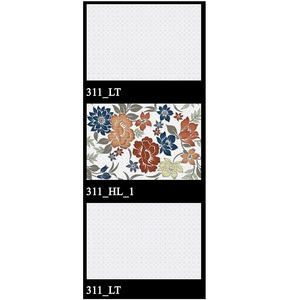 Azulejo de pared de cerámica esmaltada de color marrón impermeable 300x450mm - Product Image 4