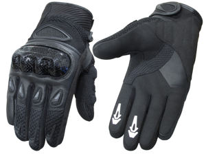 Guantes de Motociclismo de Cuero Personalizados de Alta Calidad, Transpirables, Impermeables, Talla Grande, para Carreras y Deportes - Product Image 3