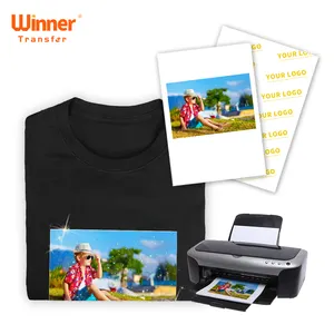 Winner Transfer hot sale A4 Size Printable Rainbow Glitter Golden transfer paper for Any Inkjet Printers