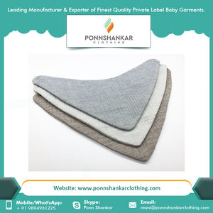 Private Labelling Wholesale Bibs <b>Muslin</b> <b>Baby</b> Bandana Bibs for Sale - Product Image 5