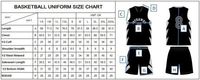 Uniforme de Baloncesto 2024 de Alta Calidad, Personalizado, Transpirable, de Secado Rápido, Antibacterial, en Spandex/Poliéster, Sublimación Digital