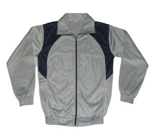 Uniforme de sport pour garçons Veste d'automne décontractée avec fermeture à glissière Manches longues Respirant Col montant Meilleure qualité - Product Image 5