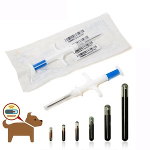 Microchip RFID pour animaux aquatiques, étiquette pour animaux de compagnie, tube en verre 2,12*12 mm, compatible avec les chiens, fréquence 134,2 kHz, <span class=keywords><strong>puce</strong></span> EM4305 - Product Image 1