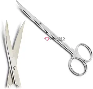 专业医疗用品高盛福克斯剪刀弯曲刀片超级剪刀样品提供