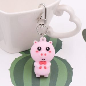 <span class=keywords><strong>Porte</strong></span>-clés en plastique souple PVC de conception nouvelle, <span class=keywords><strong>porte</strong></span>-clés de dessin animé, <span class=keywords><strong>porte</strong></span>-clés pour femmes, couple, sac, voiture, accessoires de <span class=keywords><strong>porte</strong></span>-clés, cadeau - Product Image 6