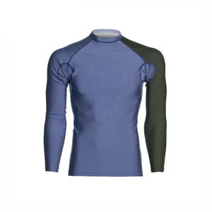 Men Sport Long Sleeve T-<b>Shirt</b> Slim Fit rash vest rashguard - Product Image 3