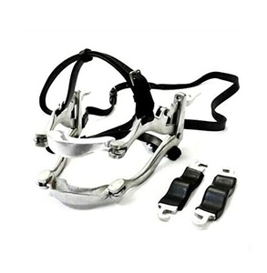 ม้าทันตกรรมปากปิดปากสแตนเลสที่มีสายหนังหรือสายไนลอน - Product Image 1