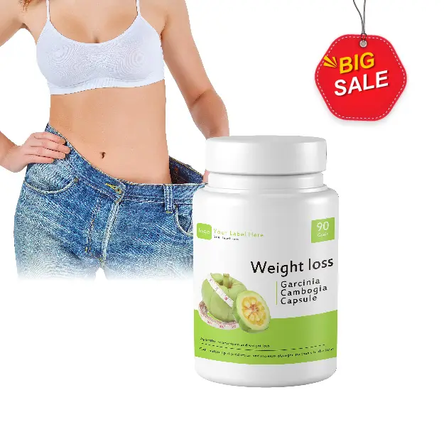 New Product Natural Garcinia Cambogia Capsules for Weight Loss Slimming coupe faim flat tummy capsules