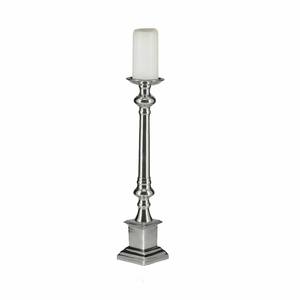 Bougeoir en aluminium argenté de luxe pour la décoration de la maison Offre Spéciale pour la Saint-Valentin - Product Image 1