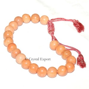 Wholesaler of Peach Aventurine <b>Drawstring</b> <b>Bracelets</b> : Peach Aventurine <b>Drawstring</b> <b>Bracelets</b> for Sale - Product Image 1
