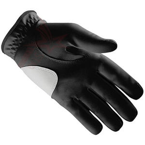 Gants de golf en cuir véritable Gants de golf souples, respirants et antidérapants Protection UV Léger Taille personnalisée Durable Main gauche - Product Image 2
