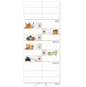 กระเบื้องผนังเคลือบเงาลายห้องครัวสีขาวเซรามิก 30x60 ซม - Product Image 1