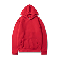 Sweat à capuche polaire personnalisé sérigraphié en gros, nouveau design hiver, 100 % coton, teint uni, anti-plis, pour homme
