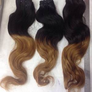 Extensions naturelles Remy lisses de corée du sud, cheveux humains vierges, bruts, livraison directe depuis l'allemagne, bon marché - Product Image 1