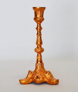 Premium Fancy Aluminum Luxury <b>Gold</b> / <b>Rose</b> <b>Gold</b> Plated Embossed Fancy Modern Art Decor Candle Holder for Home <b>Decoration</b> Usage - Product Image 5