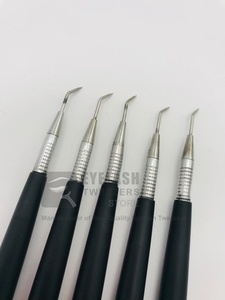 เครื่องมือต่อขนตาสแตนเลสสีดำสำหรับแยกซื้อเครื่องมือแยกขนตา - Product Image 3