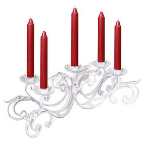 Bougeoir lanterne en verre décoratif, porte-bougie de haute qualité, conception moderne - Product Image 6