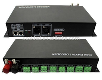 24 canaux DMX512 multicanal décodeur