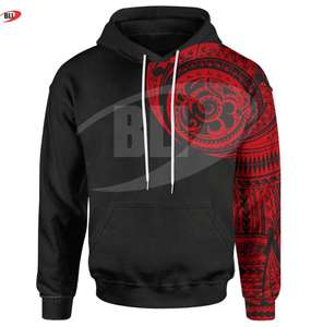 Sweat-shirts à capuche entièrement imprimés par sublimation, nouveau design 2026, meilleure qualité, 100% polyester, designs personnalisés pour hommes - Product Image 4