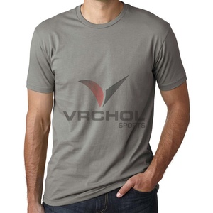 Camiseta de fitness de gimnasio para hombre de talla grande personalizada de marca OEM, camiseta transpirable antibolitas con técnicas bordadas, diseño sostenible - Product Image 5
