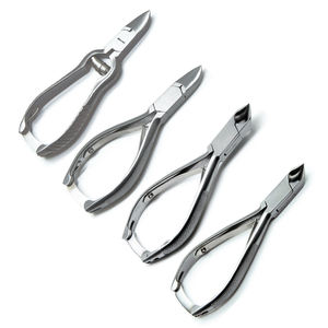 TOUT NOUVEAU SET 4 Heavy Duty Moon Shape Double Spring Nail Clipper Cutters Toe Thick Podiatry Nipper pour Fingers HOT SELL - Product Image 2