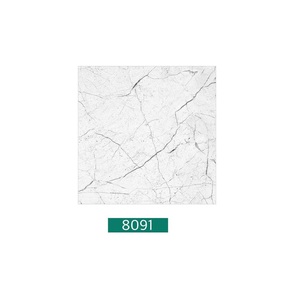 Baldosas de porcelana pulida de diseño simple de color claro 40x40cm - Product Image 3
