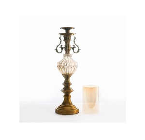Antique Embossed Pillar Candle <b>Stand</b> for Home and Wedding Decoration Garden Decorative Pillar Candle Holder Manufacturer - Product Image 6