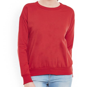 Sudaderas y sudaderas de mujer de algodón 100% de alta calidad Sudadera con capucha de gimnasio de moda para mujer - Product Image 3