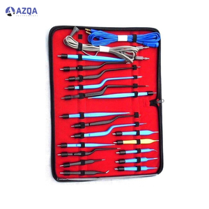 Pinces bipolaires Adson européennes antiadhésives, acier inoxydable de haute qualité, instruments chirurgicaux jetables et réutilisables - Product Image 5