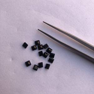 4mm 6mm Natural Black <b>Onyx</b> Square Cut Calibrated Gemstones Wholesale Price Loose Stones for Jewelry Making <b>Necklace</b> Pendant Ring - Product Image 3