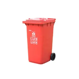 64 gallons 240L large size outdoor sorting rubbish barrel eco-friendly engineering plastics dustbin garbage can with lid large