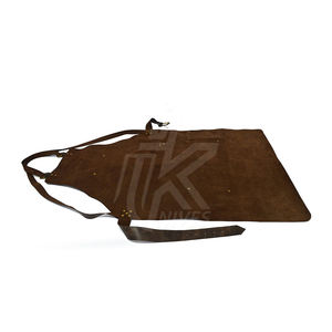 Delantal de trabajo de cuero genuino, utensilio de alta resistencia, para Chef, carnicero, carpintero, parrilla de lujo - Product Image 3