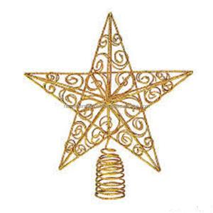 Antique Design Metal Iron Wire Tree Stopper Gold Powder Coated for <b>Christmas</b> Decorations - Product Image 1