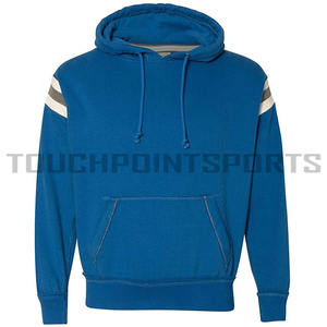 Vente en gros, sweat-shirt à capuche vierge 100% coton, Logo personnalisé imprimé polaire mode décontracté - Product Image 4