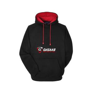 Sweat-shirt de jogging hip-hop à poches kangourou Sweat-shirt à capuche à manches longues et à fermeture éclair Logo personnalisé pour hommes - Product Image 5