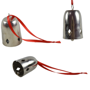 ระฆังโลหะแขวนการออกแบบแบบดั้งเดิมของอินเดียระฆังเทศกาลด้วยทองเหลืองขัดตกแต่งเสร็จสิ้นการออกแบบคริสมาสต์ระฆัง - Product Image 6