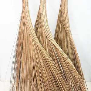 Balai de noix de coco le plus vendu balais balais du Vietnam tiges de noix de coco/brosse de cour bas prix qualité d'exportation Teresa + 84971482716